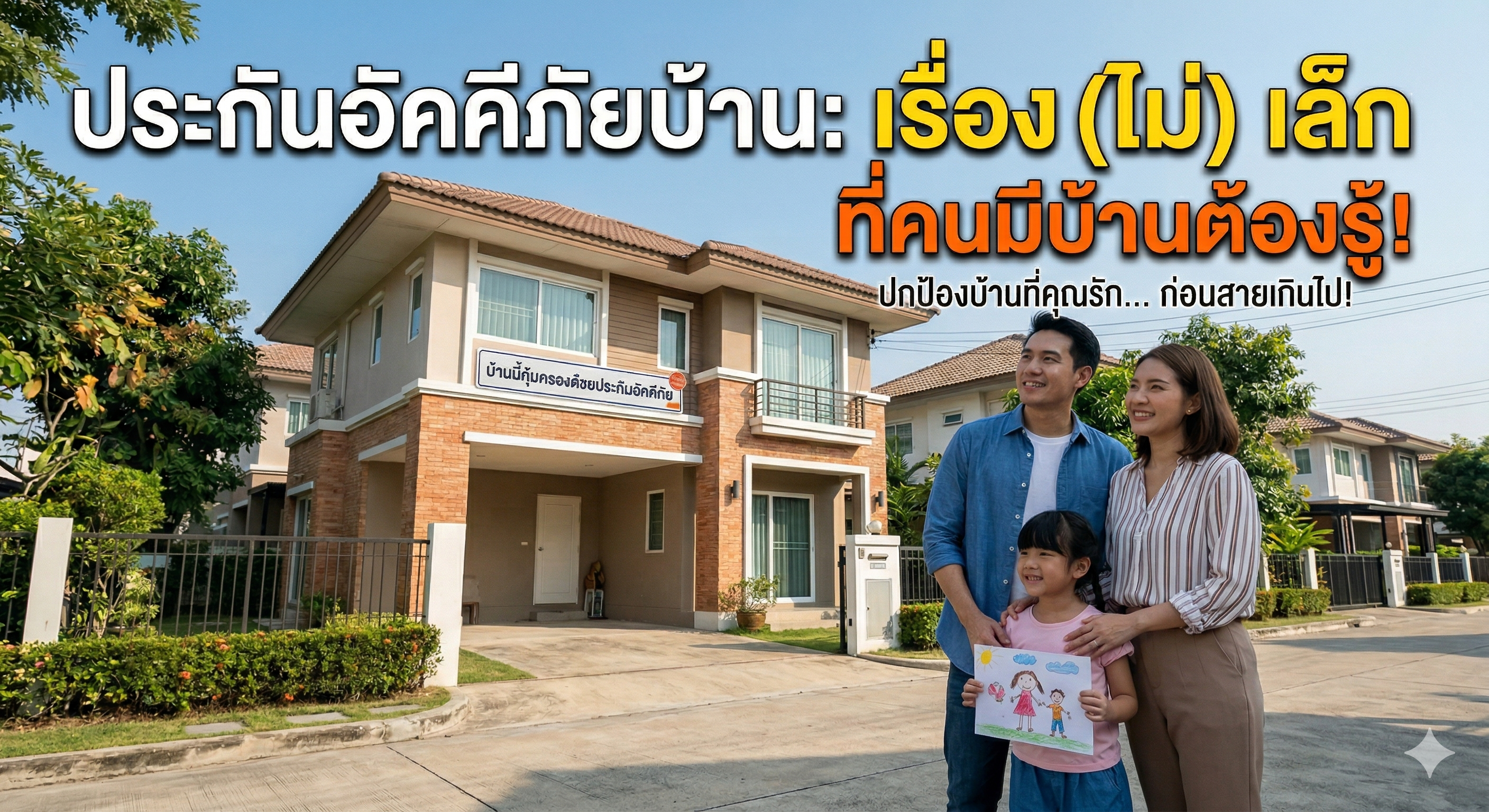 ประกันอัคคีภัยบ้าน
